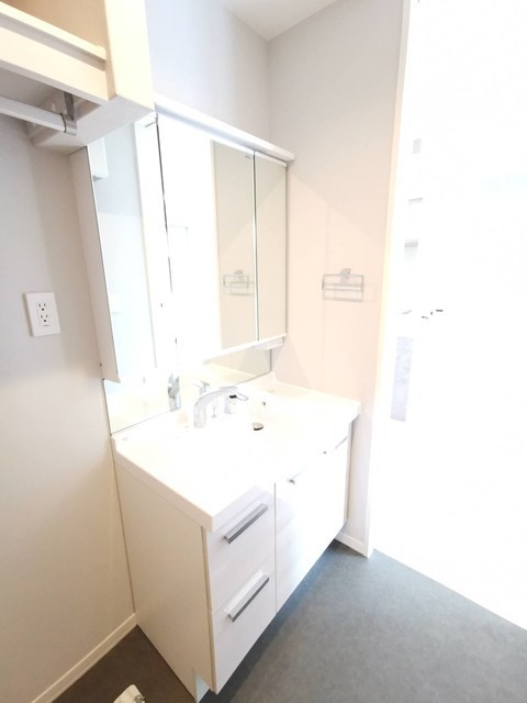 洗面設備　室内写真は１０６号室の写真です