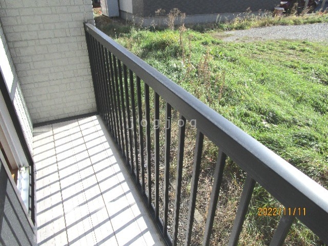 バルコニー　広々としたバルコニーです。