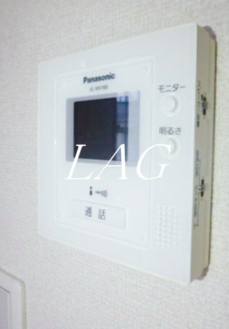 セキュリティ　モニター付きインターフォンです。