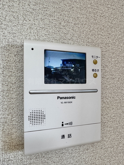 セキュリティ　モニター付インターホン
