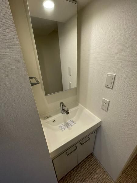 洗面設備　洗面所です