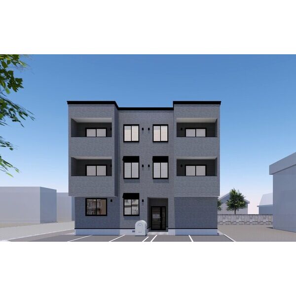 建物外観　完成予定パース