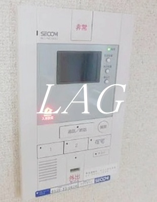セキュリティ　モニター付きインターホンです。
