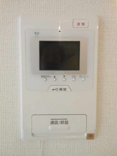 セキュリティ　TVモニター付きインターホン