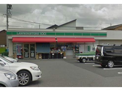 コンビニ　ローソンストア100岡崎矢作店（コンビニ）まで748m