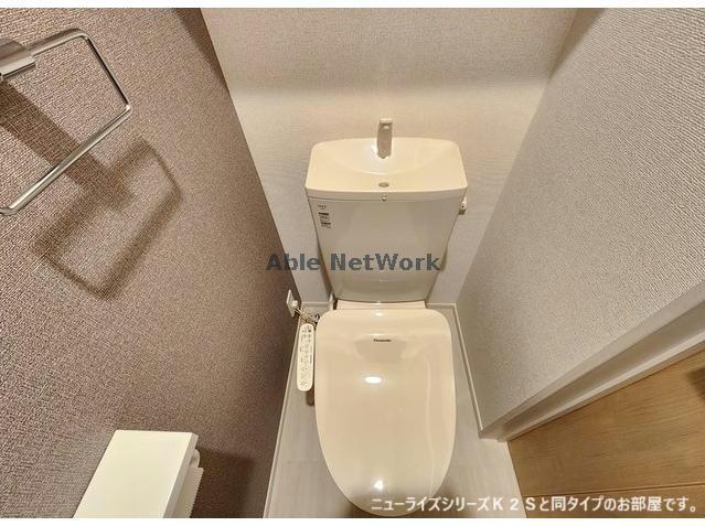 トイレ　※管理会社写真参照