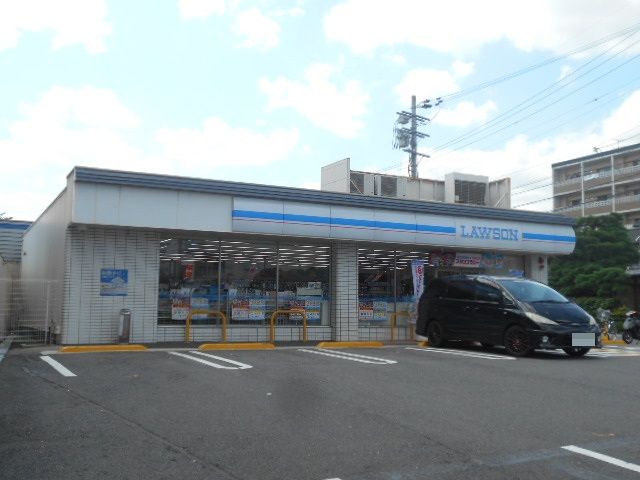 コンビニ　ローソン 北野白梅町店（コンビニ）まで483m