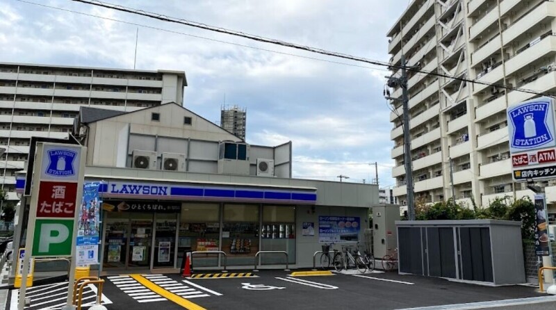 コンビニ　ローソン港区波除一丁目店（コンビニ）まで696m