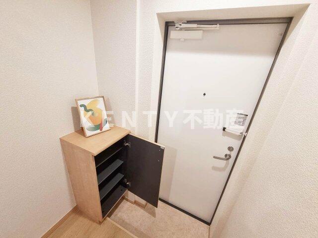 玄関　落ち着いた玄関です