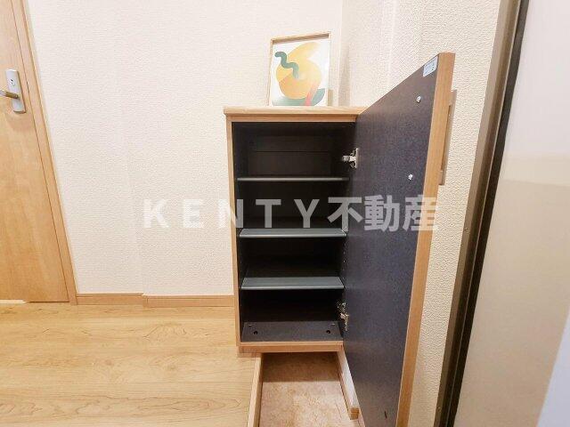 収納　大きなスペースがあり、収納には困りません