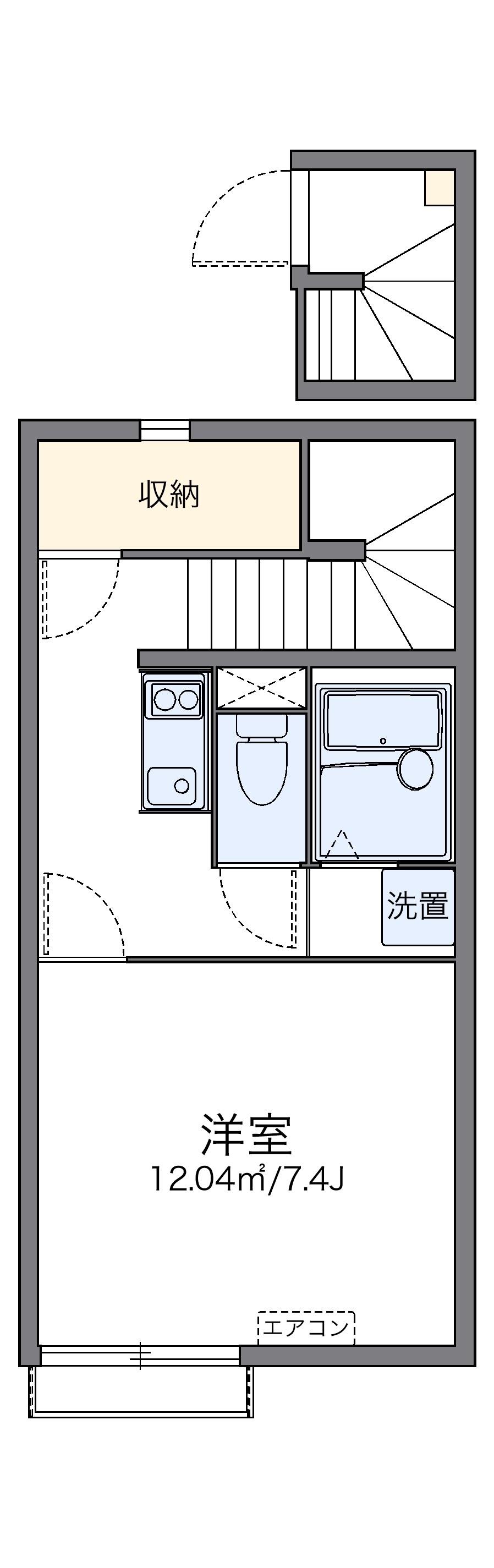 ＪＲ山陽本線 はりま勝原駅 徒歩16分 2階建 築17年の間取り写真