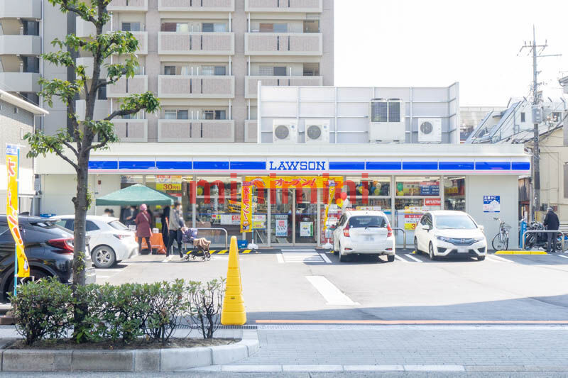 コンビニ　ローソン茨木舟木町店（コンビニ）まで244m