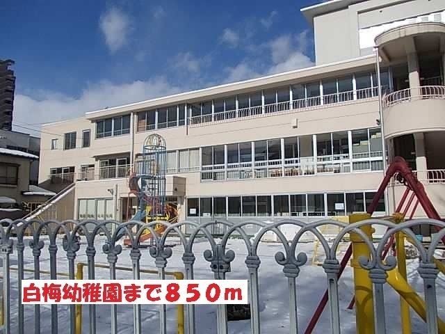 幼稚園・保育園　白梅幼稚園（幼稚園・保育園）まで850m
