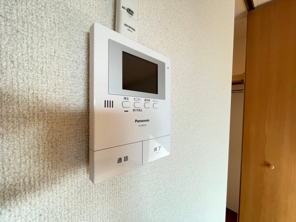 セキュリティ　※同物件別号室写真となります。