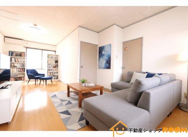 ＪＲ鹿児島本線 西牟田駅 徒歩9分 2階建 築44年の居間写真
