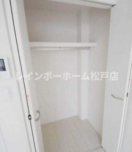 収納　大きなスペースがあり、収納には困りません