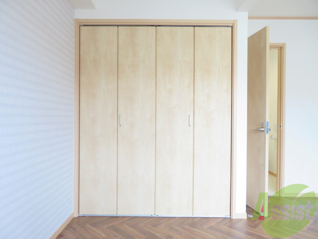 収納　ここに収納があります。収納があると部屋が広く使えます。