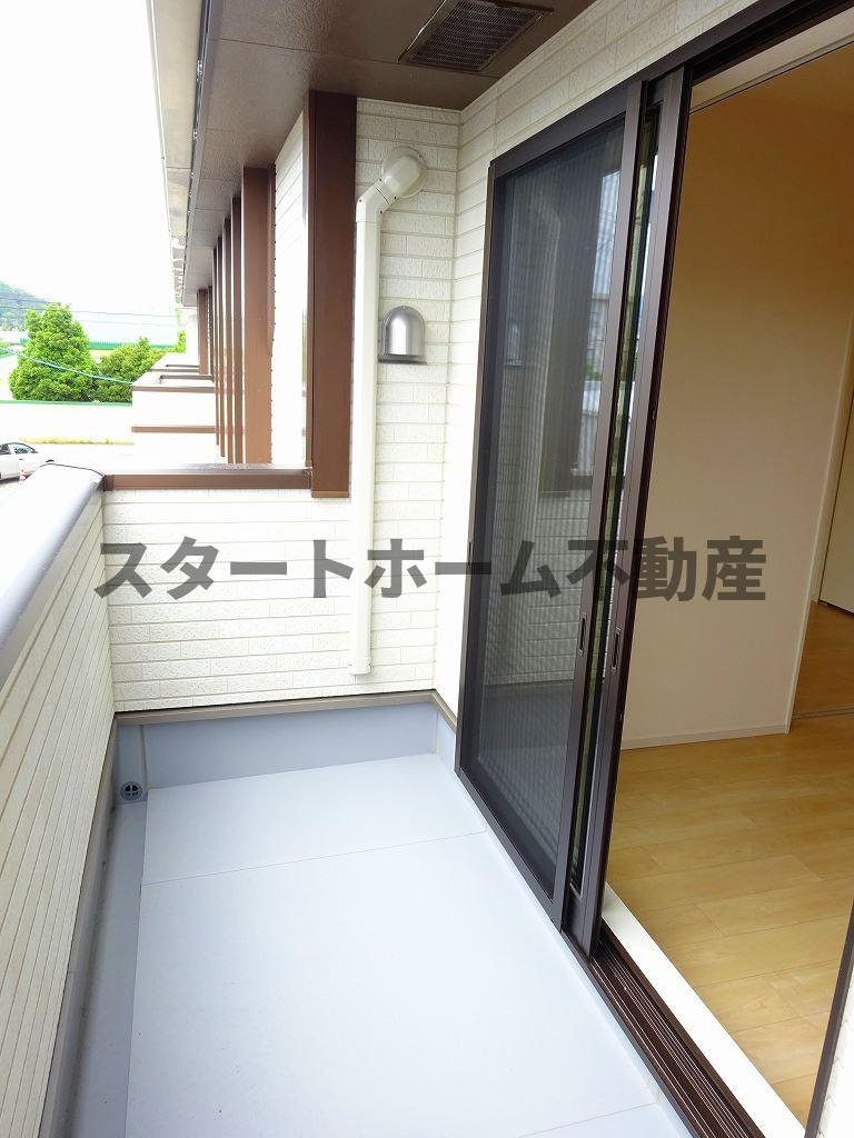 バルコニー　バルコニー付きです