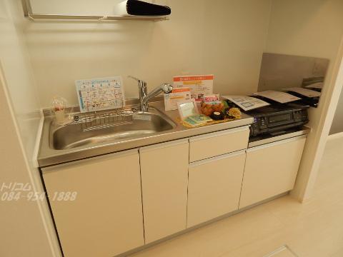 キッチン　ガスコンロ付