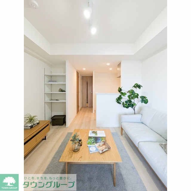 RJRプレシア蒲田の居間写真