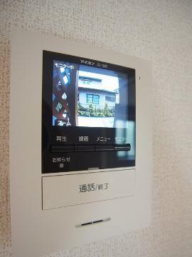 セキュリティ　カメラ付インターホン