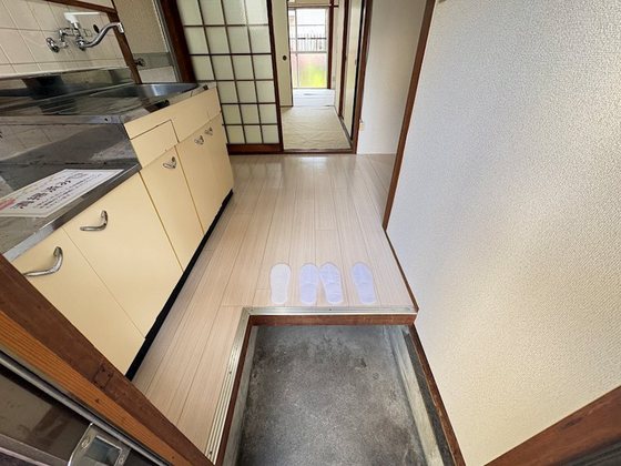 ことぶき荘A,B,C棟の玄関写真