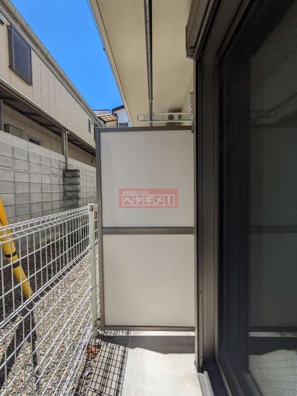 バルコニー　庭