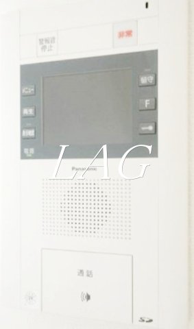 セキュリティ　モニター付きインターホンです。