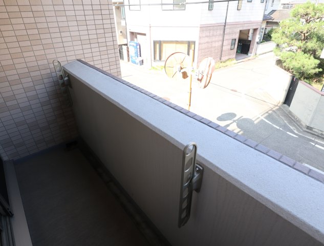 バルコニー　落ち着いた時間を過ごせるバルコニーです