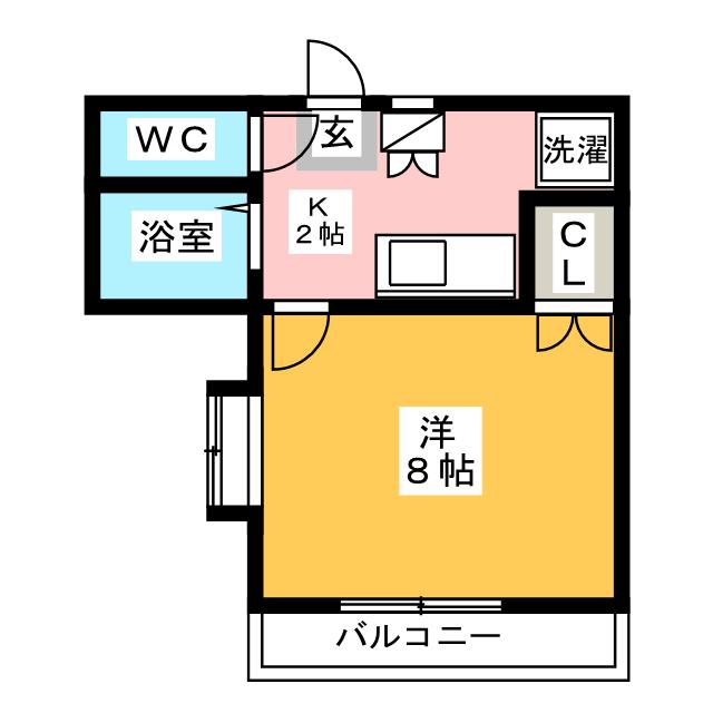 グリーン筥松の間取り写真
