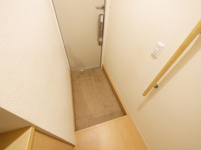 玄関　明るい玄関です