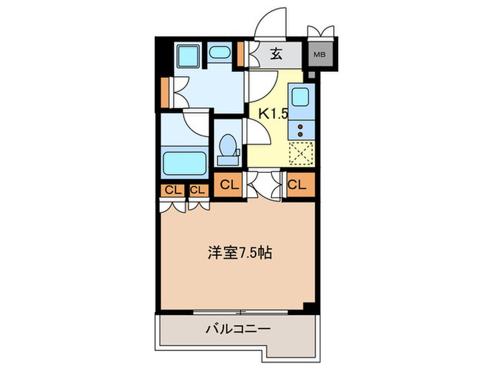 ルーブル川崎宮前平の間取り写真