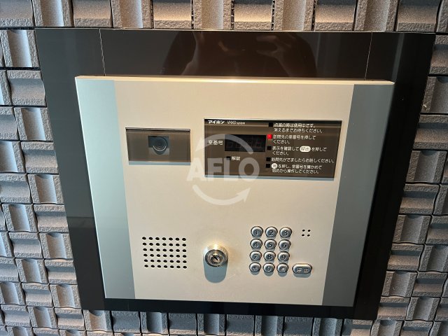 セキュリティ　レオンコンフォート難波アッシュ　オートロック