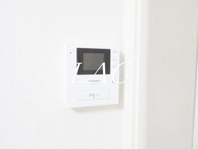 セキュリティ　モニター付インターホンです。