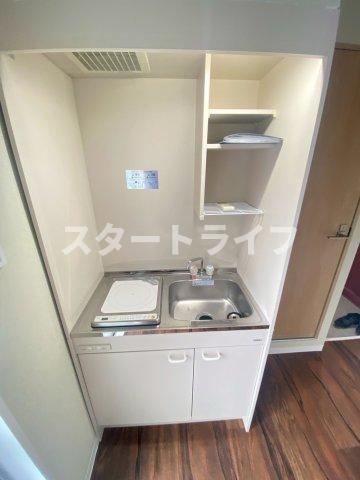 阪急千里線 吹田駅 徒歩9分 4階建 築42年のキッチン写真