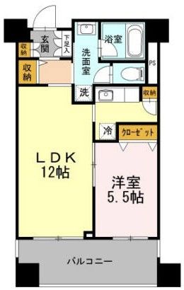 カスタリア荒川の間取り写真