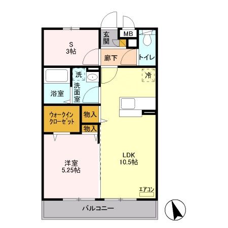 アルクスの間取り写真