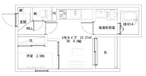 ADVANCE豊津の間取り写真
