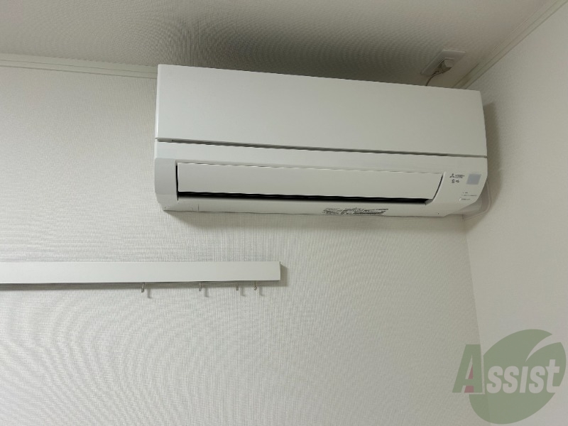 その他設備　エアコンが備え付いているので、入居後すぐにお使いいただけます