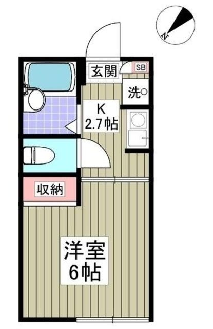 リブレス蕨の間取り写真