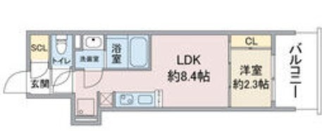 1LDK Mansion in Higashi-ku, Nagoya, Aichi — photo 2 of 3