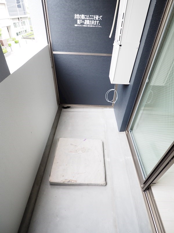 バルコニー　南向きのお部屋です。