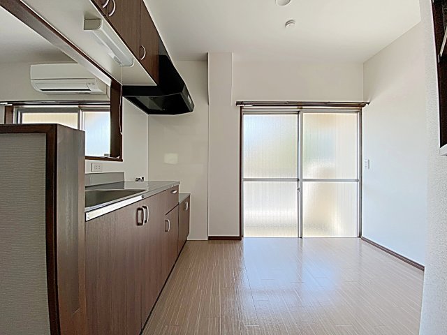 青葉マンションのキッチン写真
