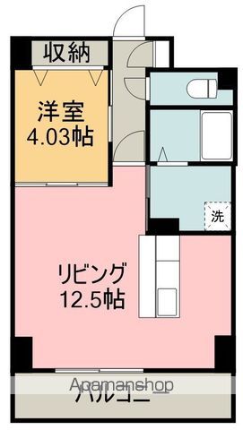 地下鉄桜通線 高岳駅 徒歩12分 12階建 築5年の間取り写真