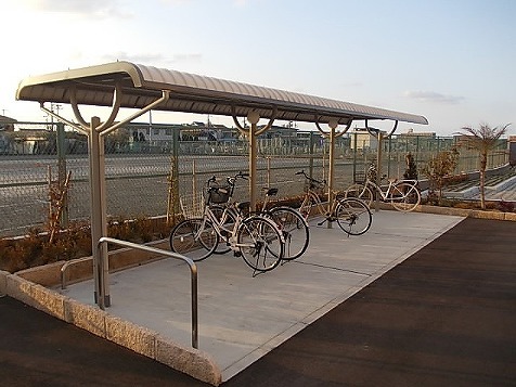 その他共有部分　自転車置き場♪