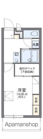 レオパレス千秋の間取り写真