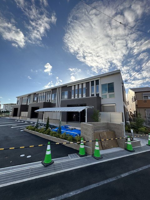 エントランス　建設中