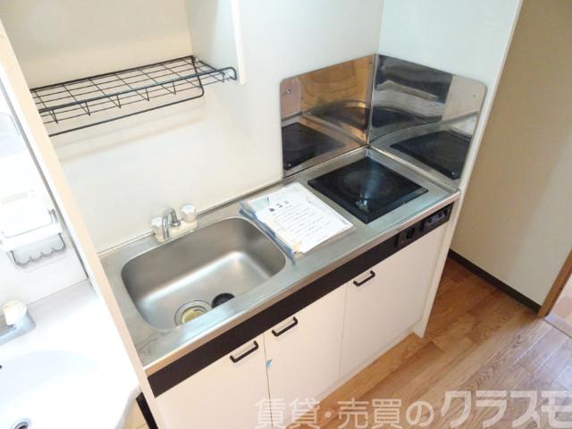 キッチン　１口ＩＨクッキングヒーター付き♪