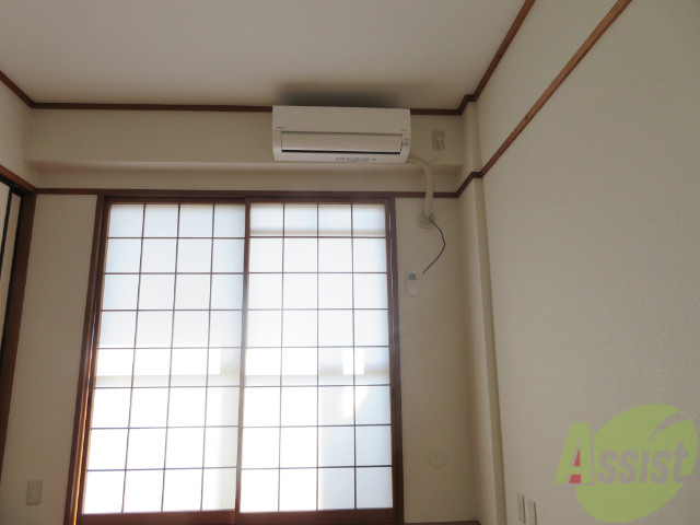 その他設備　エアコンが有るので、入居日から快適に過ごせます。