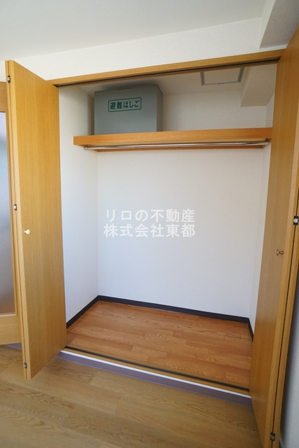 収納　収納はクローゼット仕様なので、整理整頓はかどります☆
